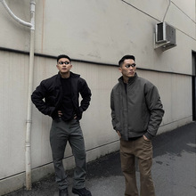 GTAL三防飞行夹克棉服男士春季硬汉穿搭美式工装外套加厚保暖棉衣