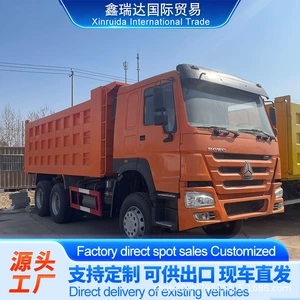 Sinotruk Howo arxa səkkiz təkərli 6X4 torpaq daşıma yük maşını