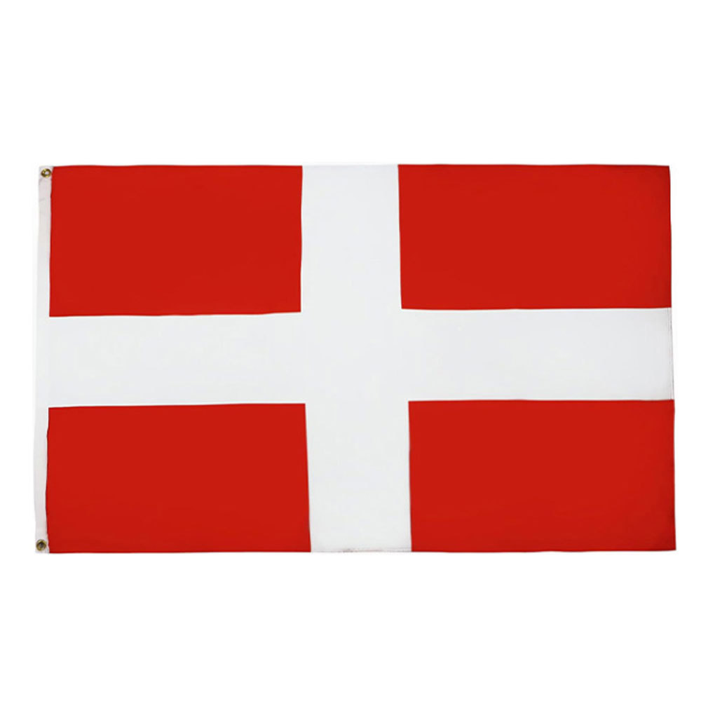 Danish Flag 90x150 Cm 3x5Ft Size Polyester Material Danmark Flag For Home Garden Patio Lawn_voghion.com