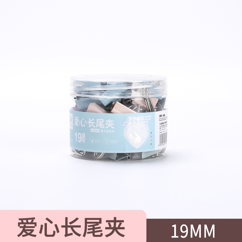 19mm 대형 게이지 사랑 노동 절약 배럴 장착 긴 테일 클립