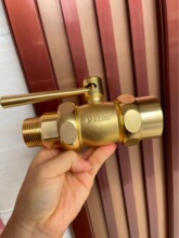 材通PPR黄铜球阀 自来冷热水管双活接铜芯杆闸阀内丝热熔开关阀门