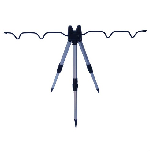 Tripod fishing rod holder, sea rod stand, spinning rod valve rod, surfcasting rod, telescopic rod multifunctional stand