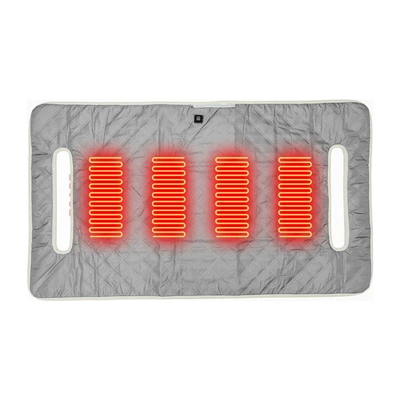 Cross-Border Golf Cart Heating Pad USB Heated Seat Cushion Winter Seat Warmer Low Voltage Portable Electric Blanket Wholesale (Seat cushion, seat cover) - gray-132cm80cm