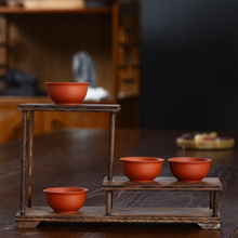 潮汕功夫小茶杯清水泥小号喝茶杯子小礼品批发宜兴紫砂泡茶杯
