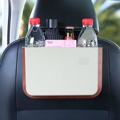 Car Trash Can Hanging Foldableing Car storage bag/box - classic-rice-send-accessories