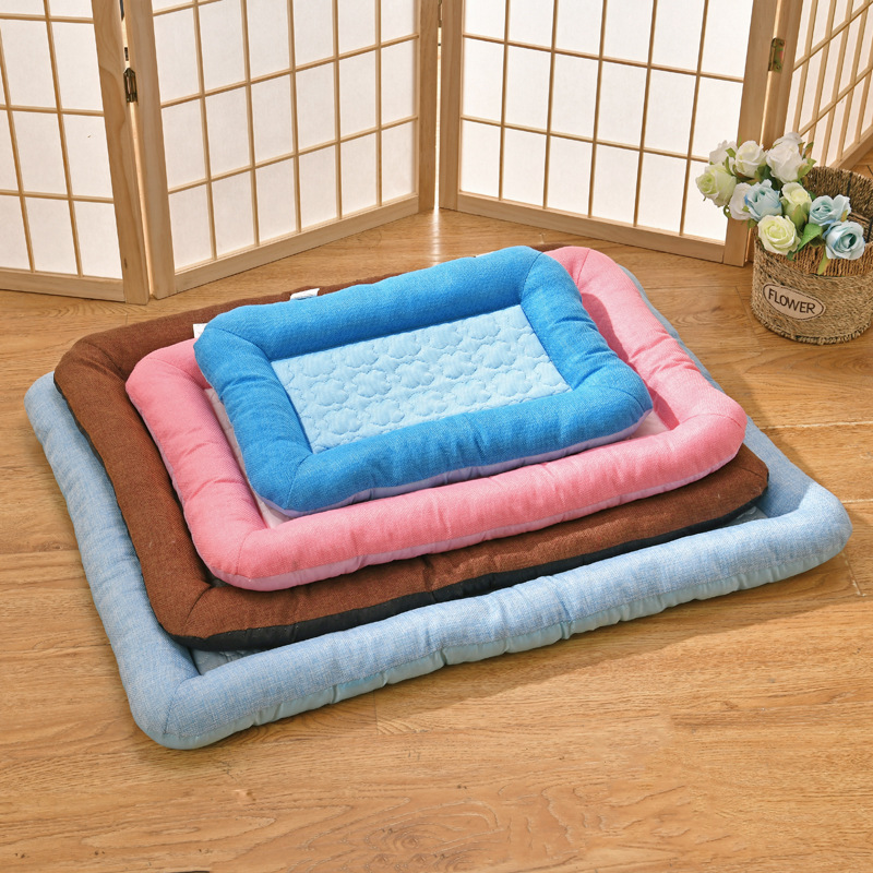 Summer dog nest cold -sensitive dog cushion cooling supplies Amazon…