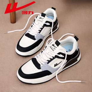 Pull Back Warrior2025 New Men's Sneakers Casual Sports Shoes Korean Style Street Brand Style