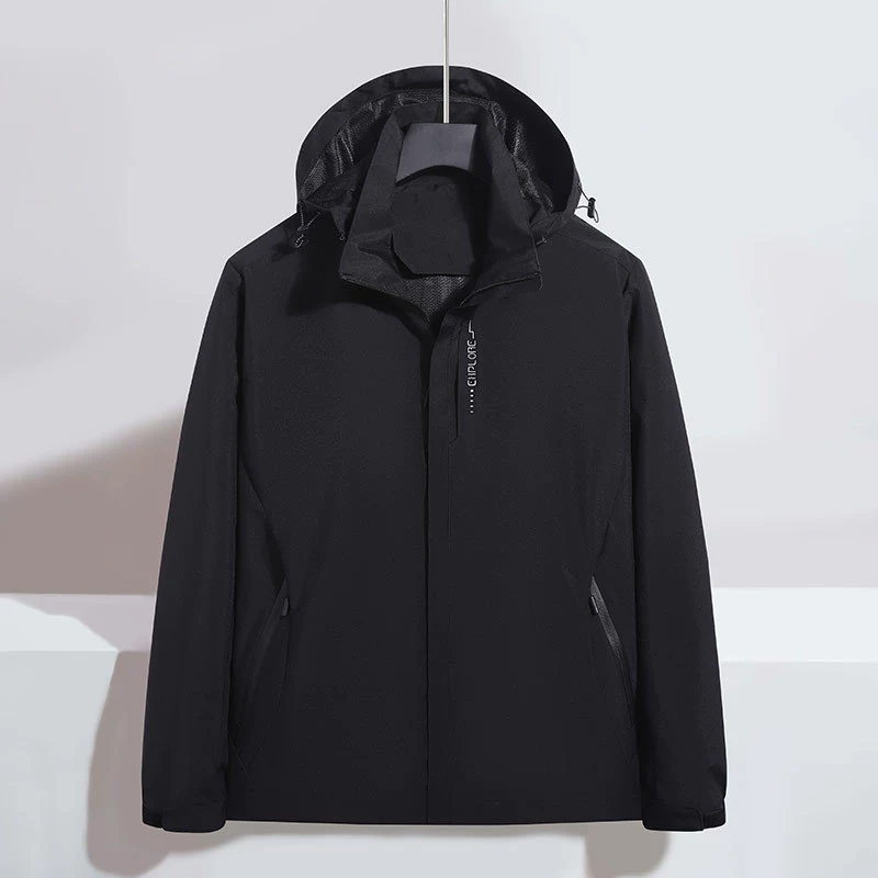 2022 куртки для мужчин и женщин, прилив три в одном сплошном цвете на открытом воздухе спортивная куртка ветрозащитная солнцезащитная водонепроницаемая весенняя и осенняя куртка