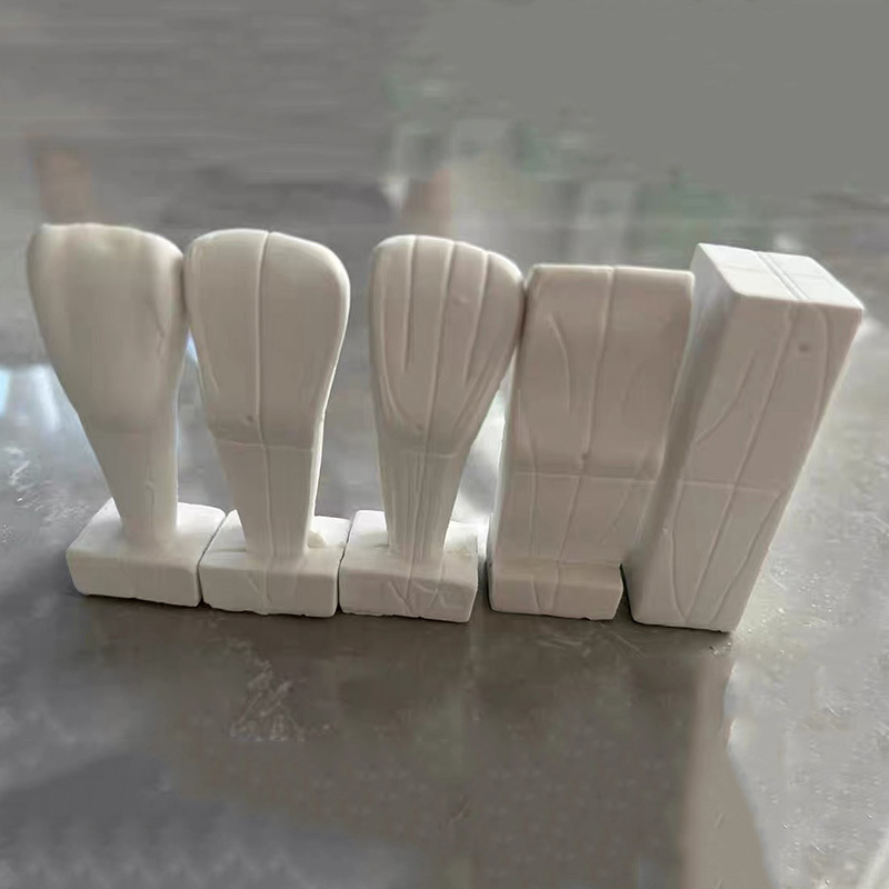 Ejercicios de estudiantes de odontología oral para esculpir dientes modelo de paso 2.5 veces yeso modelo de demostración de pasos de esculpido image 5