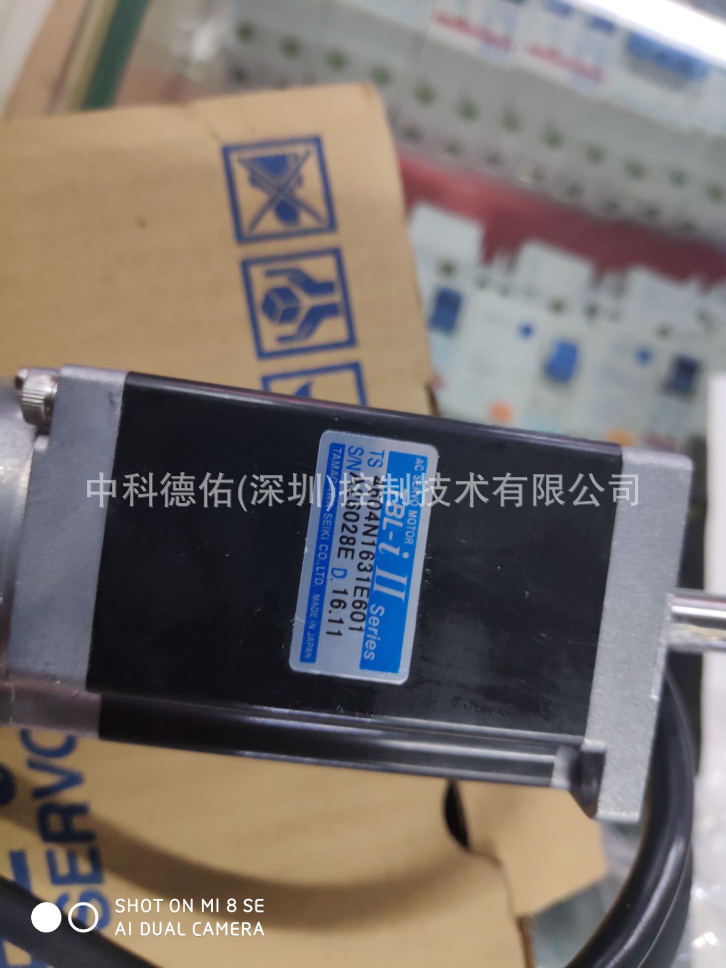 中山TAGAMAWA多摩川伺服电机，TS4609N2190E200 TS4609N7190E200