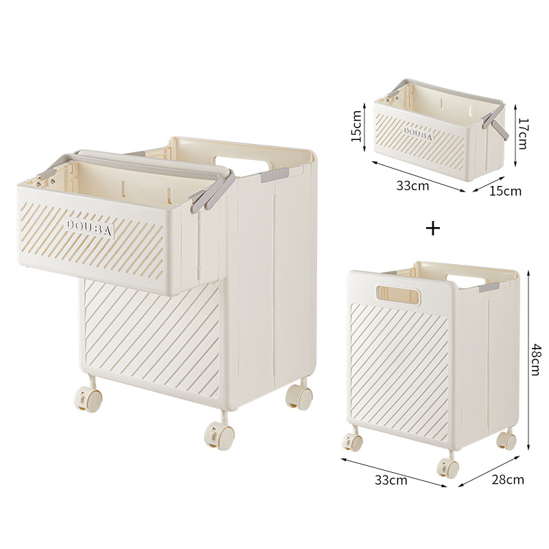 Canasta de ropa sucia plegable ins Canasta de ropa sucia portátil multifuncional Canasta de almacenamiento de gran capacidad para el hogar Canasta de almacenamiento de baño