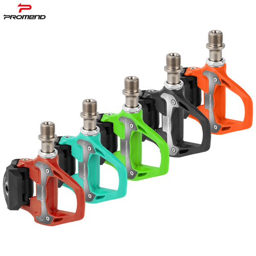 Economical nylon PROMEND bicycle lock pedal SHIMANO SPD self-locking bearing bearing road bike pedal
