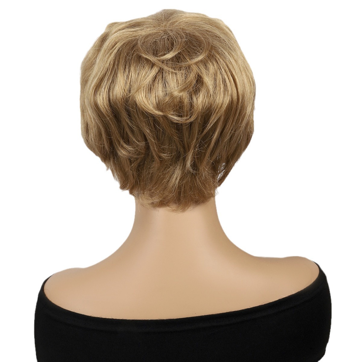 Fibra química al por mayor bob cabello pelucón mecánico pelucón cubierta de pelo