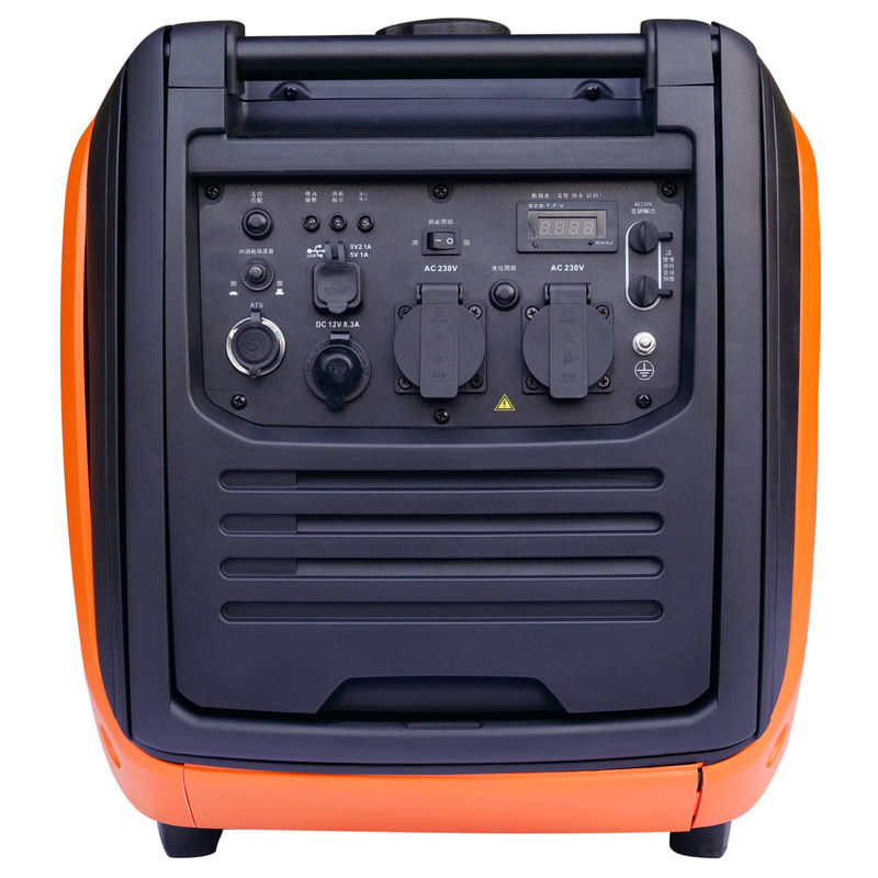 手机/电脑充电式汽油发电机TO6000IS带USB通讯接口静音