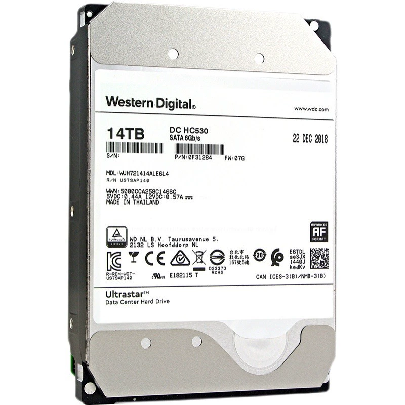 Подходит к WD/Western Digital wuh721414ale6L4 14Т 7.2К SATA3 Enterprise жесткий диск мониторинга
