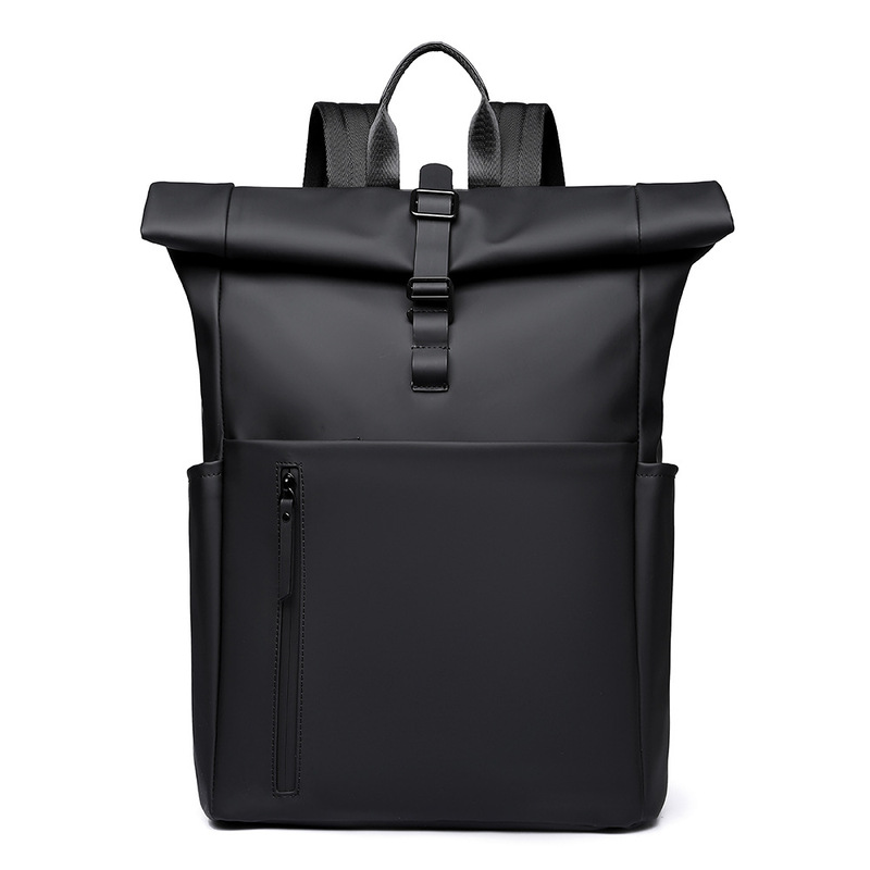 Backpack Men's Roll-Top Outdoor Waterproof Computer Backpack Work Commuting Travel Large Capacity College Student Bag Men and Women Backpack Men's Roll-Top Outdoor Waterproof Computer Backpack Work Commuting Travel Large Capacity College Student Bag Men and Women