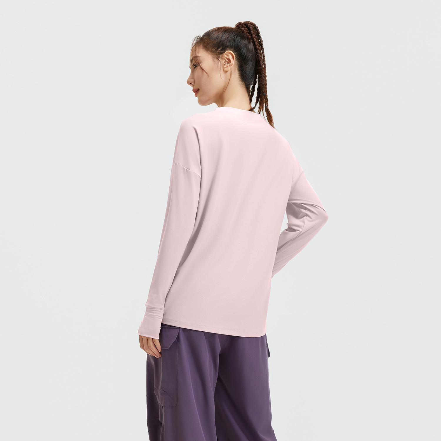 Juyi Tang nuevo trajes de yoga sueltos de manga larga de entrenamiento para mujeres