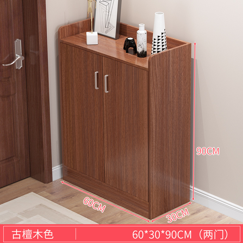 Fuera del Gabinete de zapatos del corredor artefacto de almacenamiento de la puerta del hogar 2023 nuevo popular interior multicapa a prueba de polvo de gran capacidad Zapatero image 8