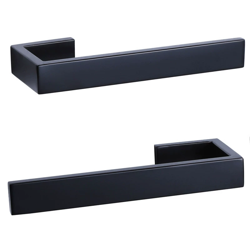 Черное полотенце/халат? нет: Black towel stainless steel, pendant, Germany, stainless steel AISI 304