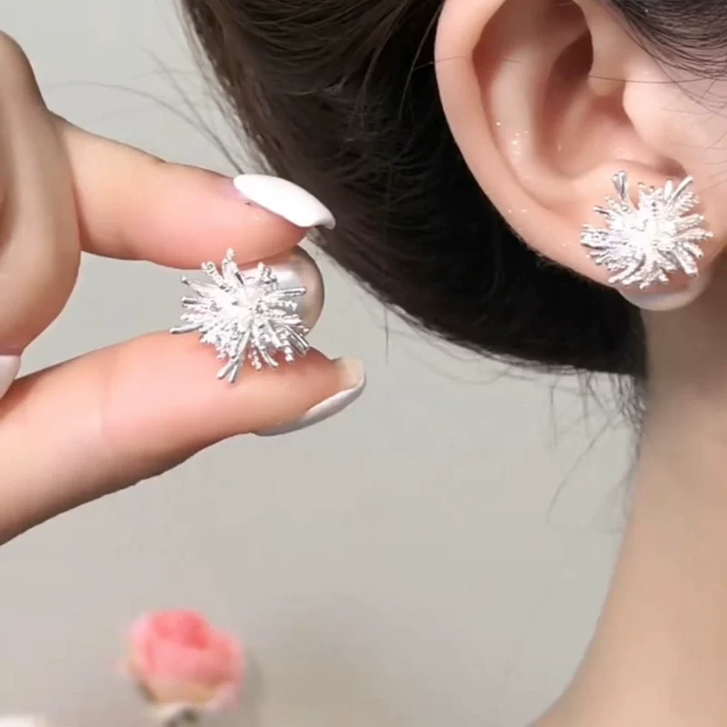 Серебряные серьги с жемчугом, двойной стиль носки, высококачественный стиль, образец 925