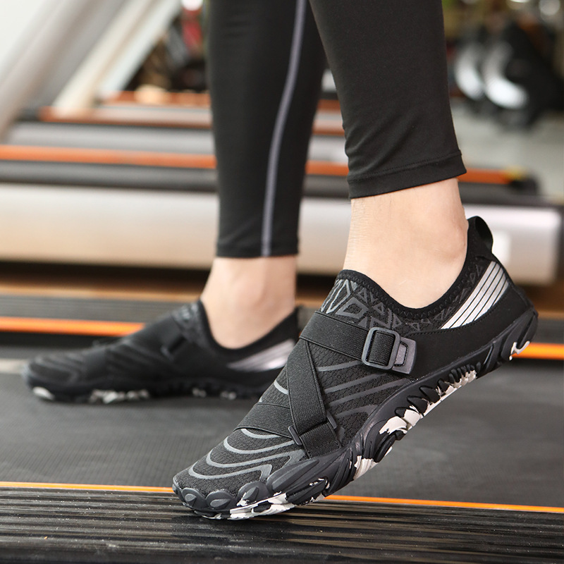 Zapatos de entrenamiento antideslizante para entrenador de correr masculino, zapatos de entrenamiento para mujeres, zapatos de salto de cuerda de yoga para hombres
