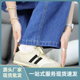 Universal White Training Shoes Women's 2025 Spring New Fashion Flat Shoes Women's Spring and Autumn All-match Comfortable Sneakers