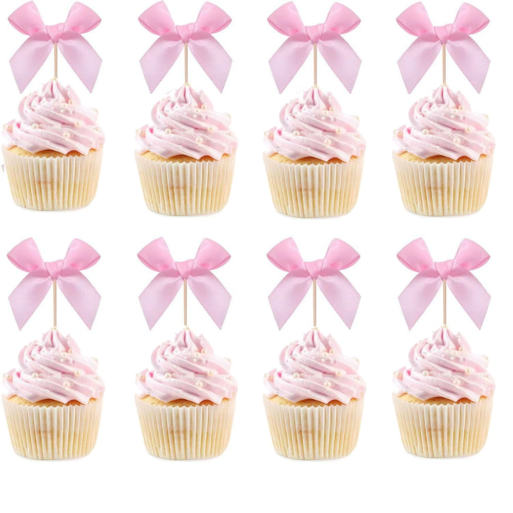 1,5 см вставка для торта в виде банта, декор для выпечки, тканевая вставка для десертов, украшение для вечеринок