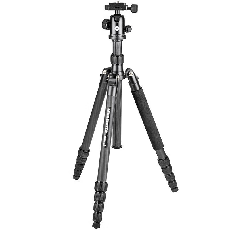 曼富图（Manfrotto）MKELEB5CF-BH Element系列 反折式大号碳纤维