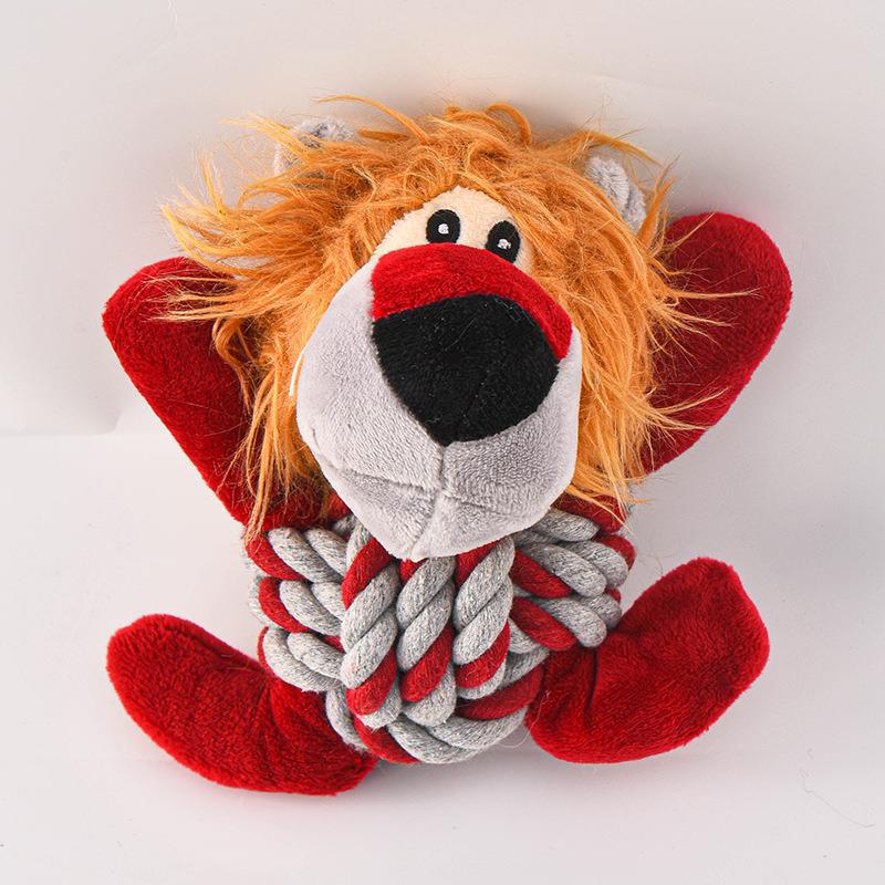 면 로프 공 사자