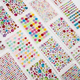 纸质工艺品;文具贴纸;创意贴纸