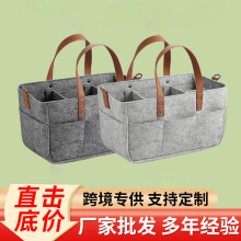 跨境新款大容量尿不湿包毛毡包尿布包宝宝出行收纳包妈咪包手提袋