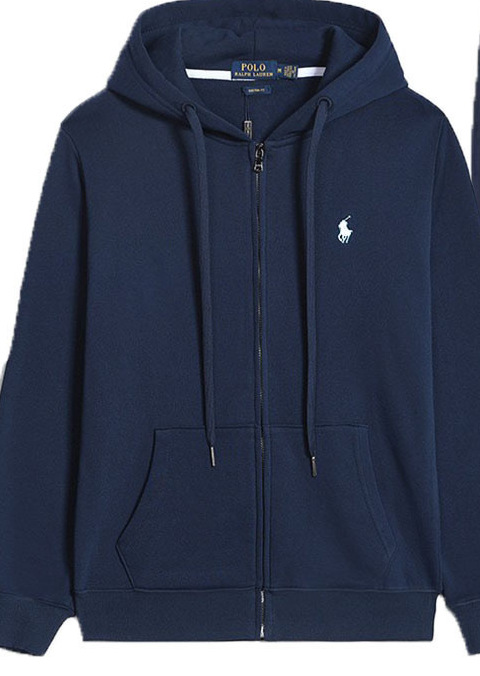 지퍼 네이비 화이트 라벨