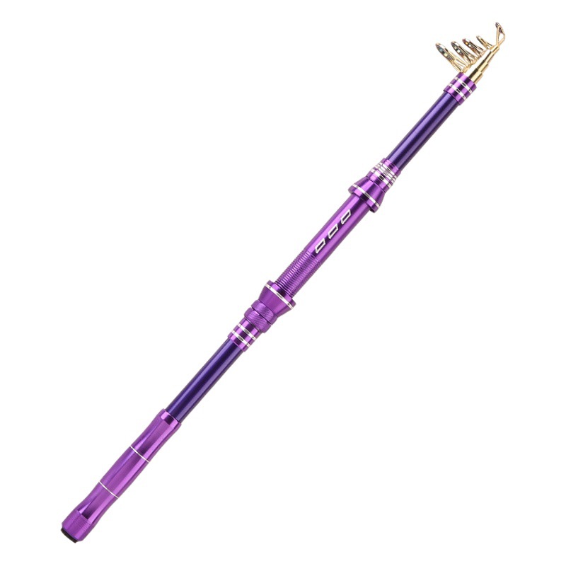 Cañas de mar de carbono, contracción de sección corta, 45CM, poste de lanzamiento, poste de tiro largo, anillo guía colorido de 1,8 m, aparejos de pesca transfronterizos al por mayor