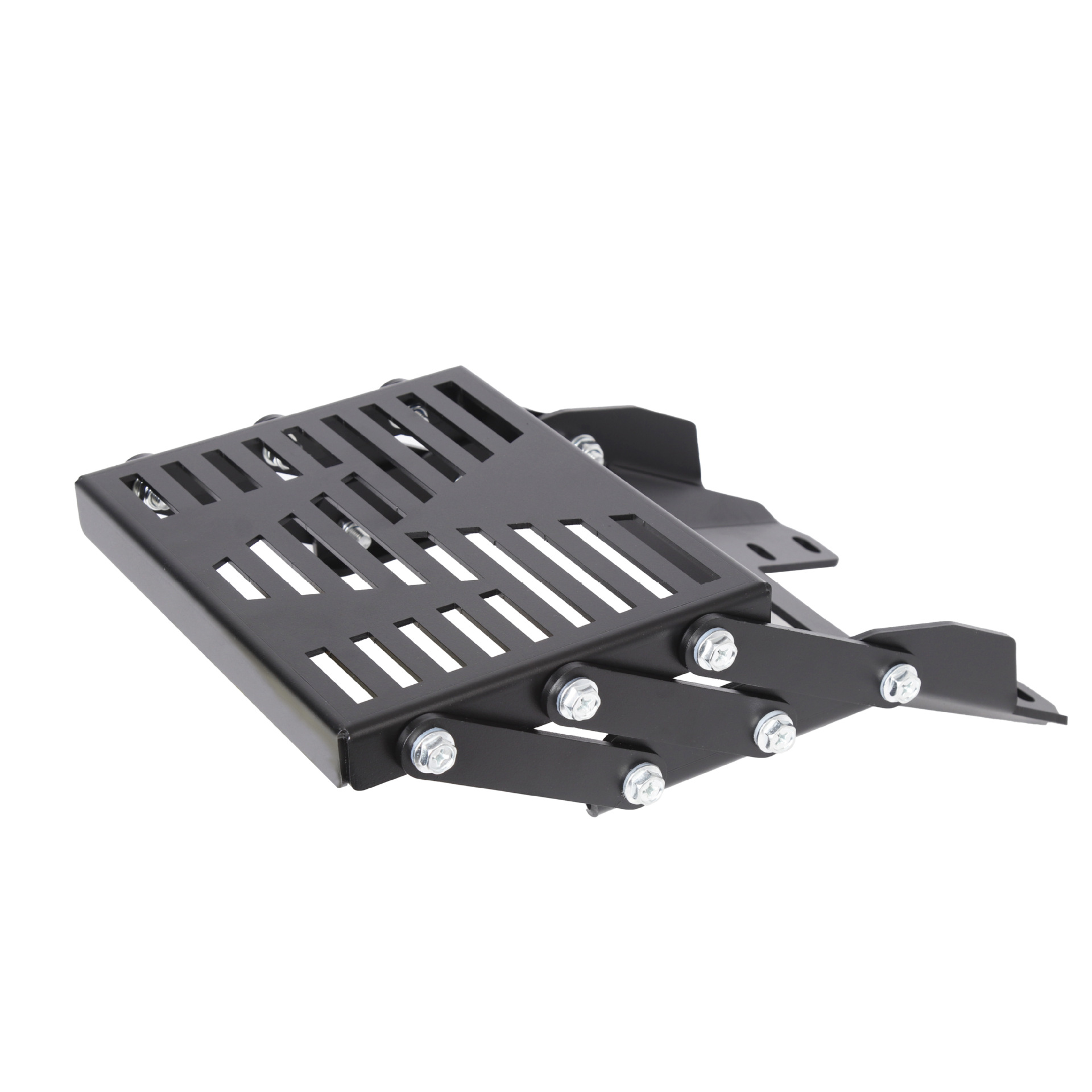 Para la motocicleta Y16 M-type deslizante portador de cola portador telescópico portador de cola de acero al carbono negro