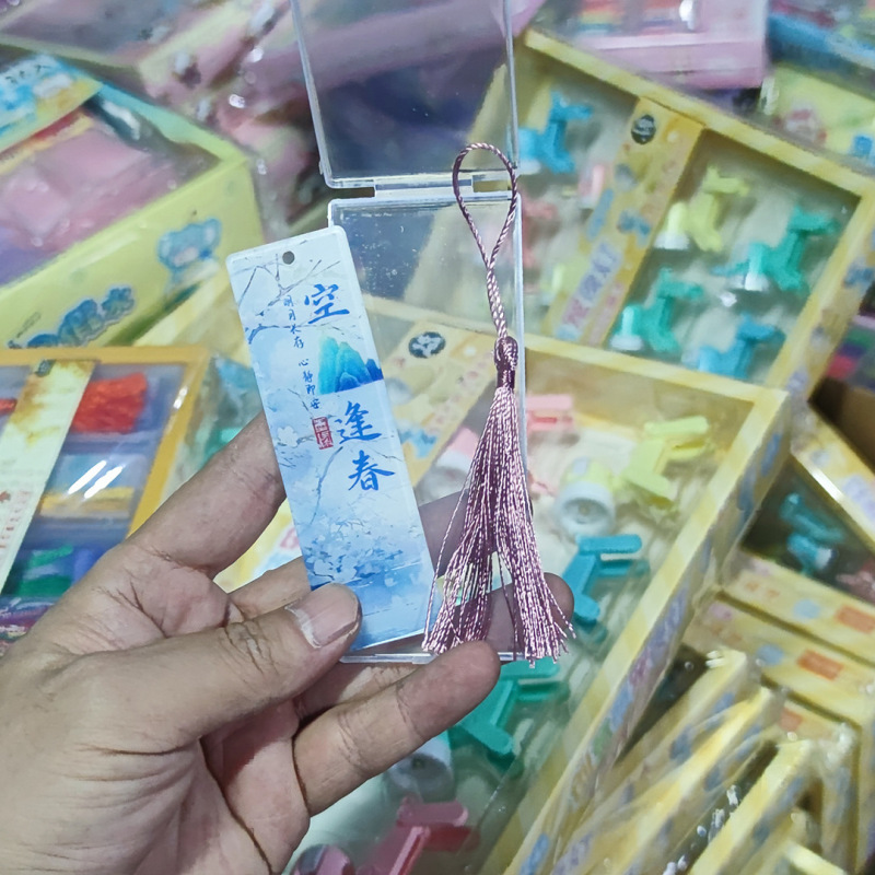 2元店中国風アクリルブックマーク学生人気の文化的で創造的なおもちゃ時価値教育およびトレーニング機関ポイント交換ギフト|undefined