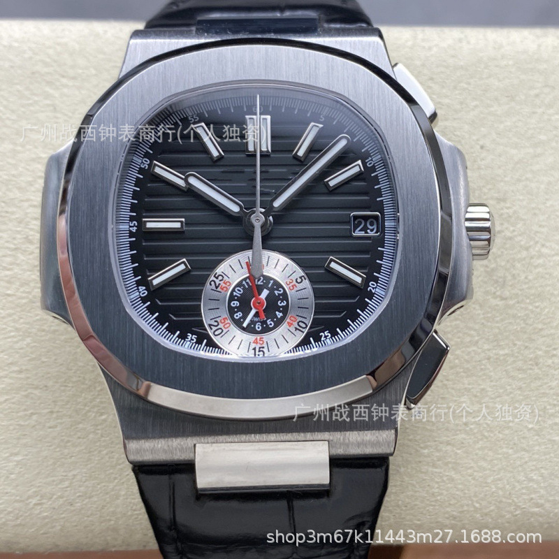 Tiffany Blue Nautilus Grenade Sports High Version Fully Automatic Swiss Watch Source Japanese Watch Men's Guangzhou