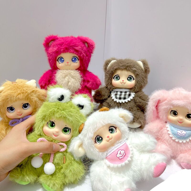 インターネット有名人かわいいビニール人形ペンダントぬいぐるみ漫画スクールバッグバッグペンダントキーホルダー人形|undefined