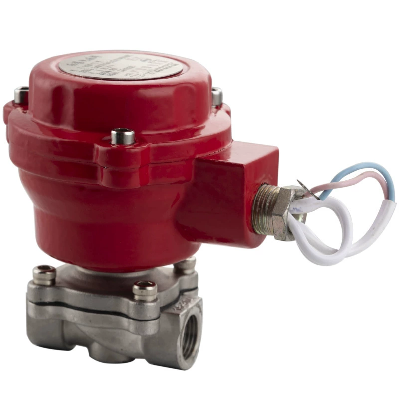220v24 латунный проволочный пряжка электромагнитный клапан пожарный трубопровод выключатель дождевой клапан преддействия воздушный клапан обычно закрыт взрывозащищенный
