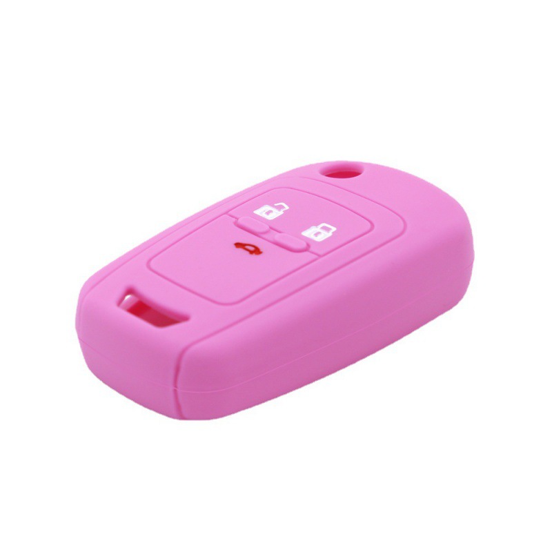 Funda plegable de silicona 3 teclas para Chevrolet Cruze Aveo control remoto