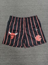 EE print mesh drawstring shorts e216 detail