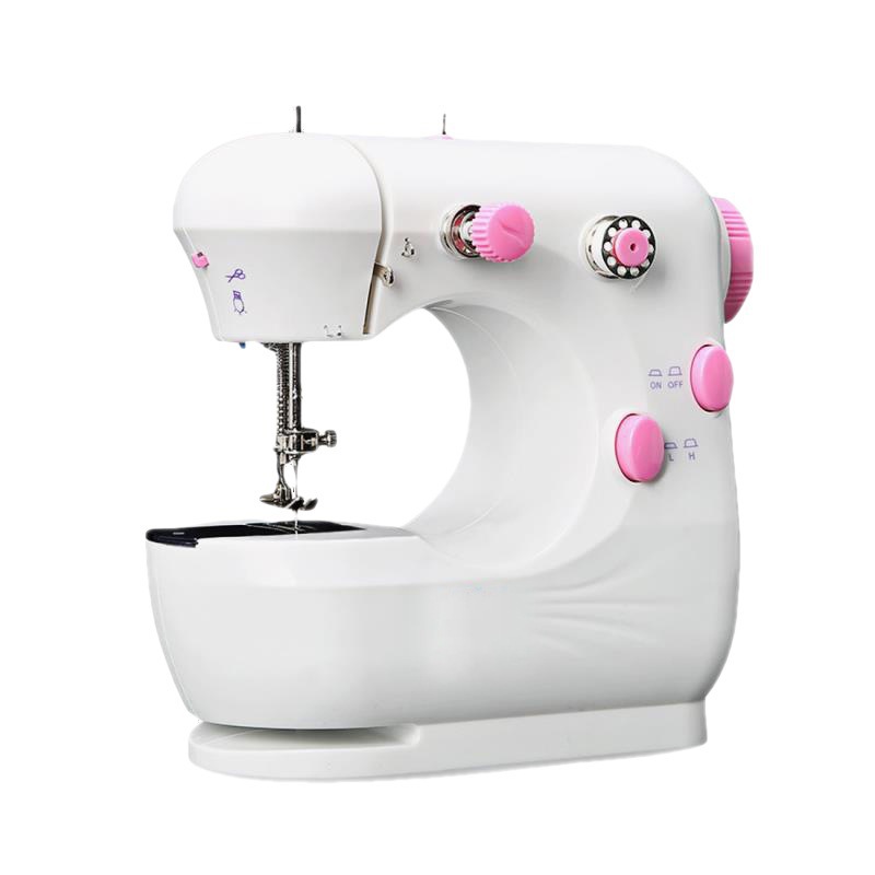 跨境直供301缝纫机家用迷你全自动多功能小型台式电动吃厚缝纫机