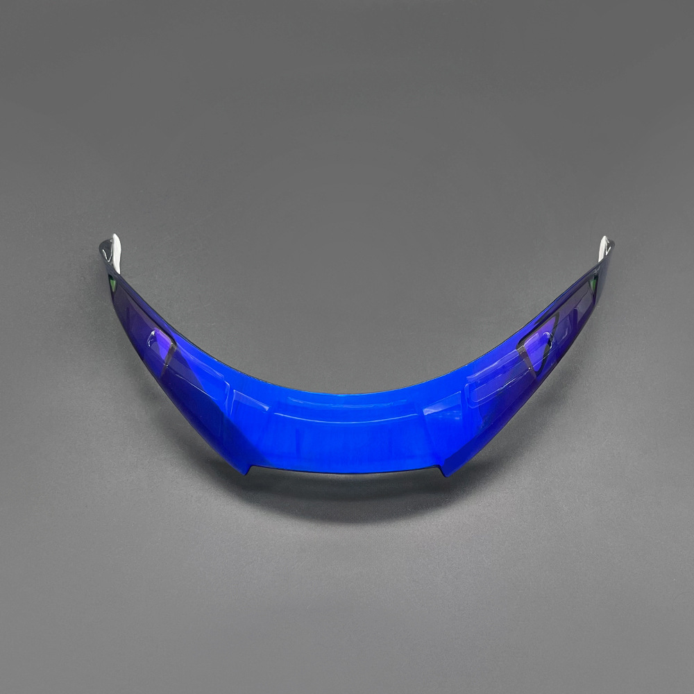 K6 Helmet Tail Spoiler Electroplated Color Colorful Aurora Motorcycle Helmet Accessories Decoration