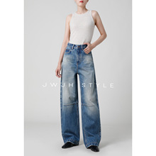 进口面料 阔腿牛仔裤女 |土耳其BOSSA宽松休闲长裤【2025年秋冬】