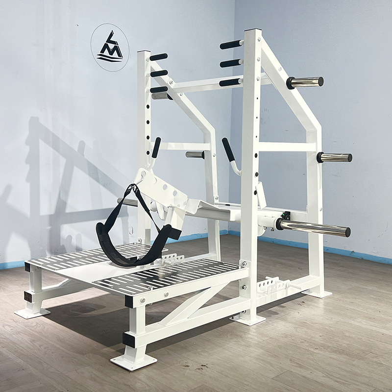 Gimnasio transfronterizo, marco de sentadillas profundas, marco de sentadillas de rinoceronte, equipo de fitness de fuerza, equipo de entrenamiento de cadera y piernas, sentadillas de tiburón comerciales