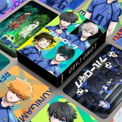 60 double-sided small cards, Blue Prison, LOMO cards, animation peripherals, greeting cards, boxed high-definition photo cards