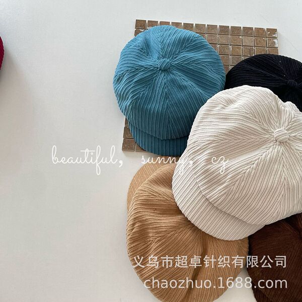 Fashionable and versatile children's autumn and winter corduroy…