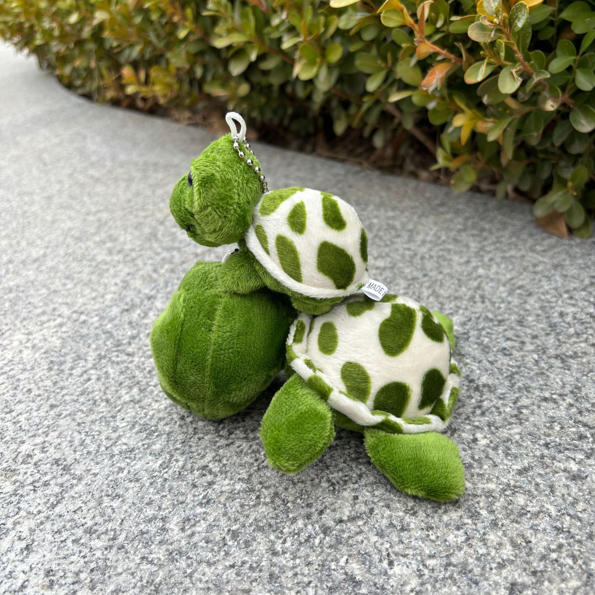 Colgante de Peluche de Tortuga de Felpa para Llaves y Mochilas