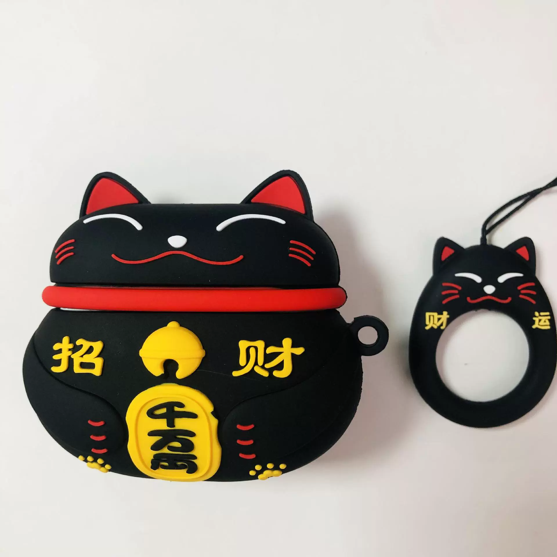 Apple, совместимые беспроводные наушники, чехол для мультфильма из силикона, bluetooth, pro3