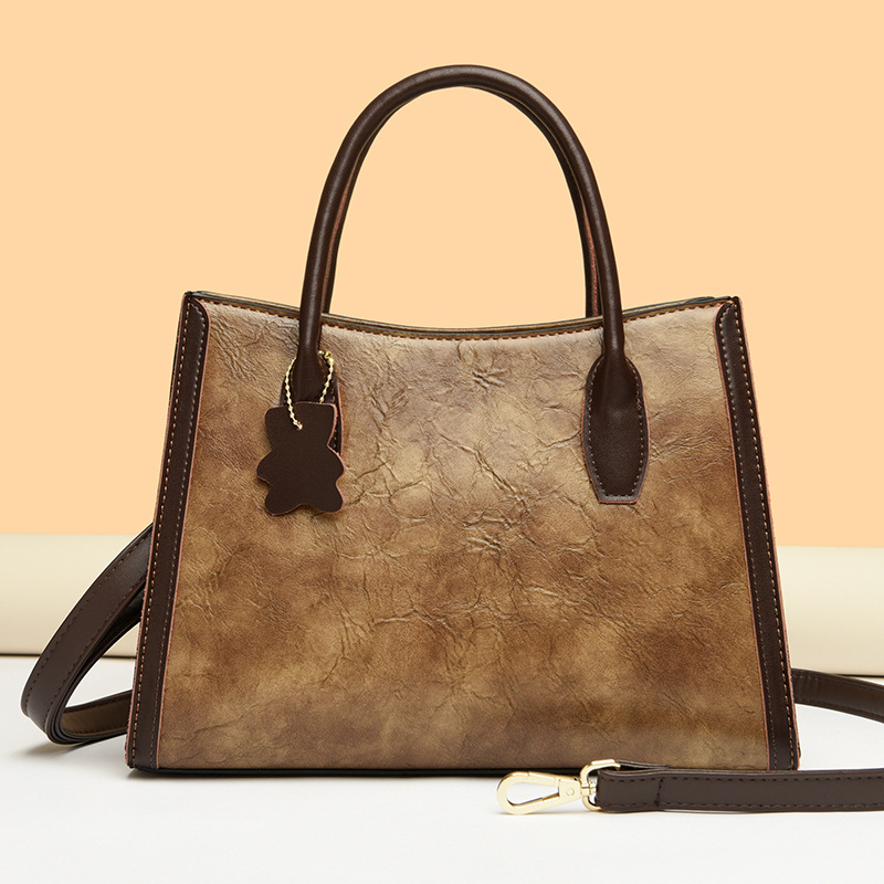 Handbag Women's Large Capacity Bag 2024 New Tote Bag Soft Leather All-match Trendy Elegant European and American Fashion Crossbody Bag_voghion.com