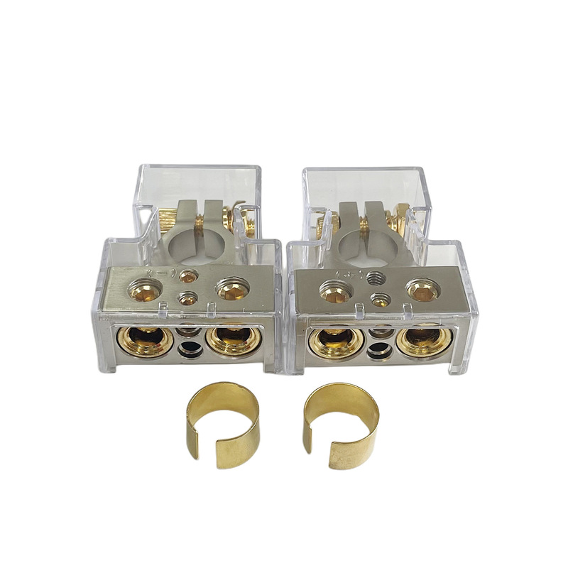 Car audio amplifier battery head car wire battery clip car battery terminal head